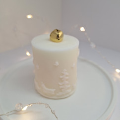 Świeca Sojowa Wolnostojąca – Walec – akcandle