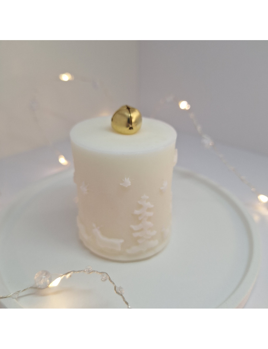 Świeca Sojowa Wolnostojąca – Walec – akcandle