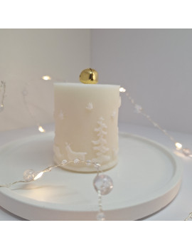 Świeca Sojowa Wolnostojąca – Walec – akcandle