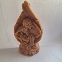 Świeca Sojowa Wolnostojąca – Szopka z Jezusem – akcandle