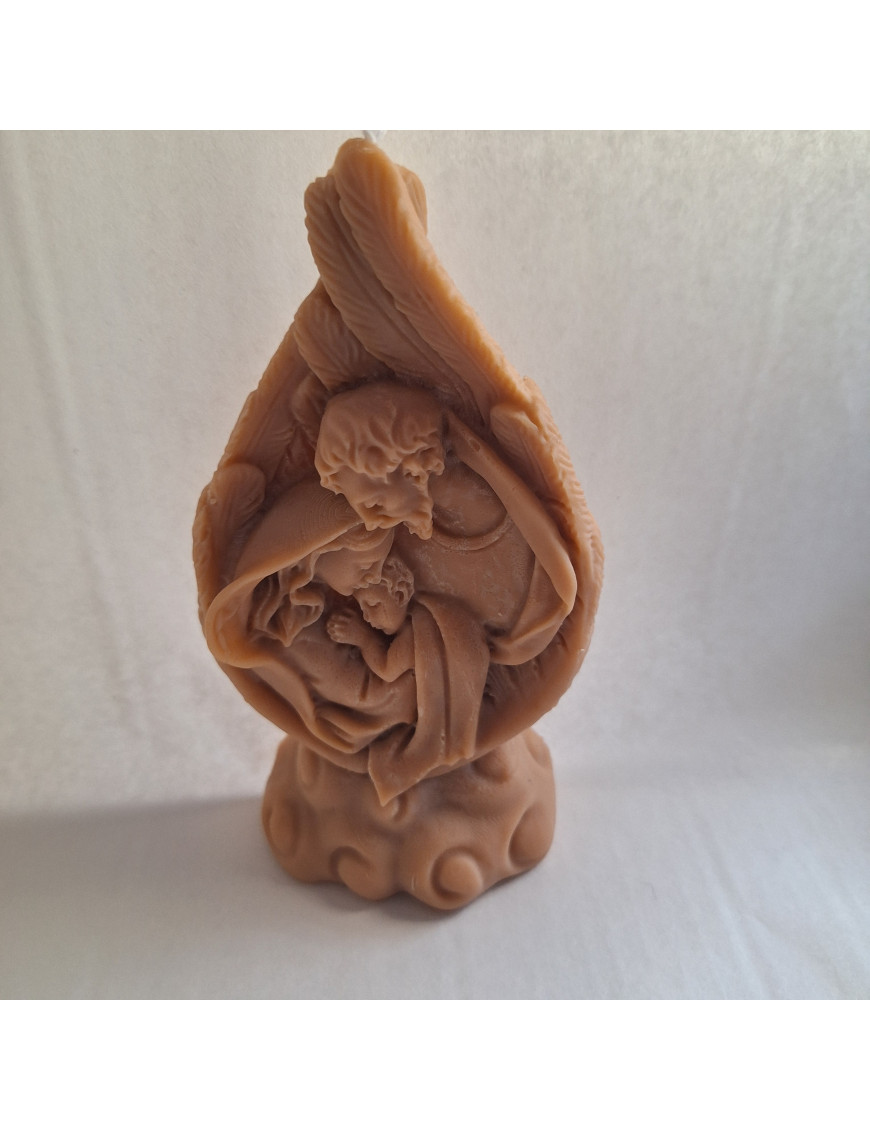 Świeca Sojowa Wolnostojąca – Szopka z Jezusem – akcandle