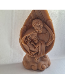 Świeca Sojowa Wolnostojąca – Szopka z Jezusem – akcandle