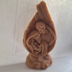 Świeca Sojowa Wolnostojąca – Szopka z Jezusem – akcandle