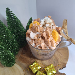 Świeca Sojowa w szklanej formie – Ciasto mandarynkowe – akcandle