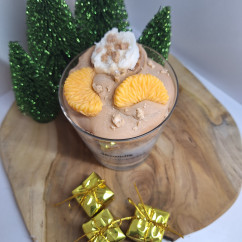 Świeca Sojowa w szklanej formie – Ciasto mandarynkowe – akcandle