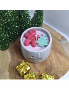 Świeca Sojowa w gipsowej formie – Grzane Wino – akcandle