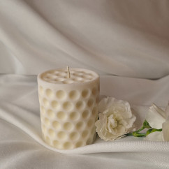 Świeca sojowa Świeca wolnostojąca – Walec Bubble – akcandle