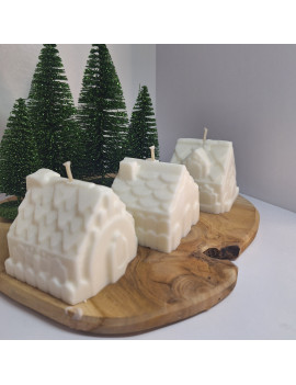 Świeca Sojowa Wolnostojąca – Domek 1 – akcandle