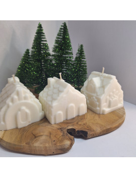 Świeca Sojowa Wolnostojąca – Domek 3 – akcandle