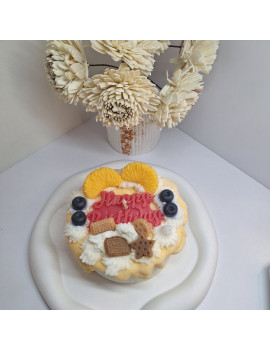 Świeca Sojowa Wolnostojąca – Torcik I – akcandle