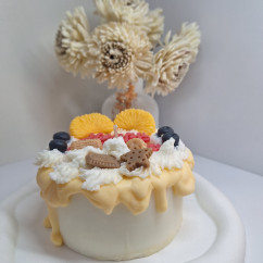 Świeca Sojowa Wolnostojąca – Torcik I – akcandle