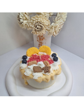 Świeca Sojowa Wolnostojąca – Torcik I – akcandle