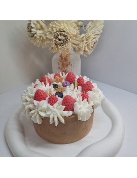 Świeca Sojowa Wolnostojąca – Torcik II – akcandle