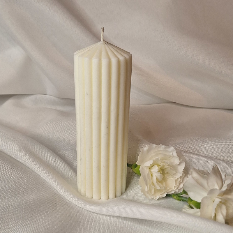 Świeca sojowa Świeca wolnostojąca – Pillar III – akcandle