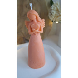 Świeca Sojowa Wolnostojąca – Aniołek Kobieta – akcandle