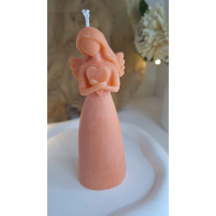 Świeca Sojowa Wolnostojąca – Aniołek Kobieta – akcandle