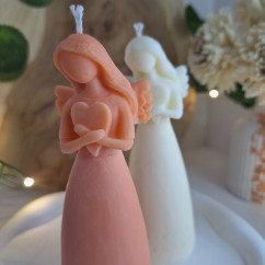 Świeca Sojowa Wolnostojąca – Aniołek Kobieta – akcandle