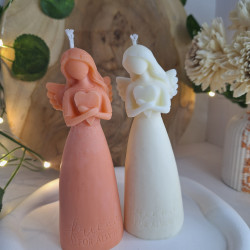 Świeca Sojowa Wolnostojąca – Aniołek Kobieta – akcandle