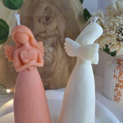 Świeca Sojowa Wolnostojąca – Aniołek Kobieta – akcandle