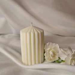 Świeca sojowa Świeca wolnostojąca – Pillar IV – akcandle