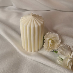 Świeca sojowa Świeca wolnostojąca – Pillar IV – akcandle