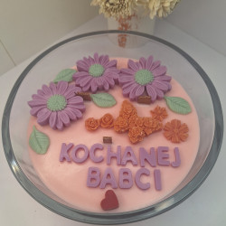 Świeca Sojowa w szklanej formie – Świeca duża z napisem – akcandle