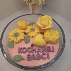 Świeca Sojowa w szklanej formie – Świeca duża z napisem – akcandle