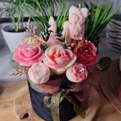 Świeca Sojowa typu Flower Box – Flower Box III – akcandle