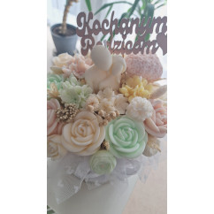 Świeca Sojowa typu Flower Box – Flower Box XVII (XL) – akcandle