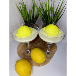 Świeca Sojowa w szklanej formie – Cytrynka – akcandle