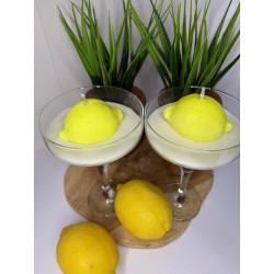 Świeca Sojowa w szklanej formie – Cytrynka – akcandle