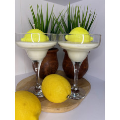 Świeca Sojowa w szklanej formie – Cytrynka – akcandle