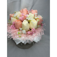 Świeca Sojowa typu Flower Box – Flower Box 26-1 – akcandle