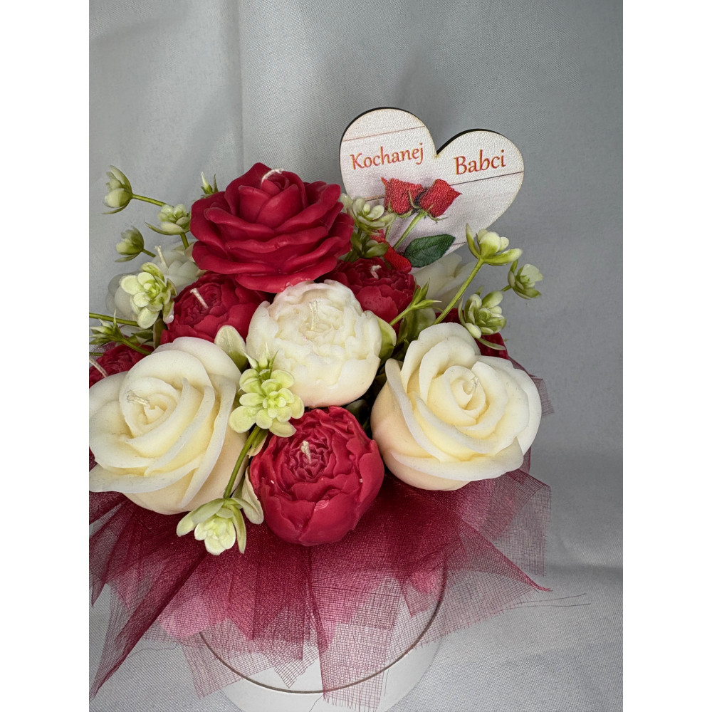 Świeca Sojowa typu Flower Box – Flower Box 26-3 – akcandle