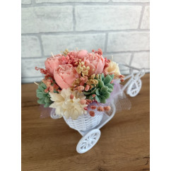 Świeca Sojowa Wolnostojąca – Rowerek – akcandle