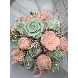 Świeca Sojowa – Kosz Kwiatów – akcandle