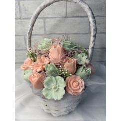 Świeca Sojowa – Kosz Kwiatów – akcandle