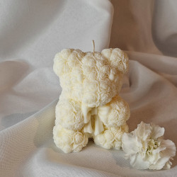 Świeca Sojowa Wolnostojąca – Miś – akcandle