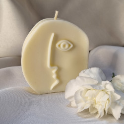 Świeca Sojowa Wolnostojąca - Face - akcandle