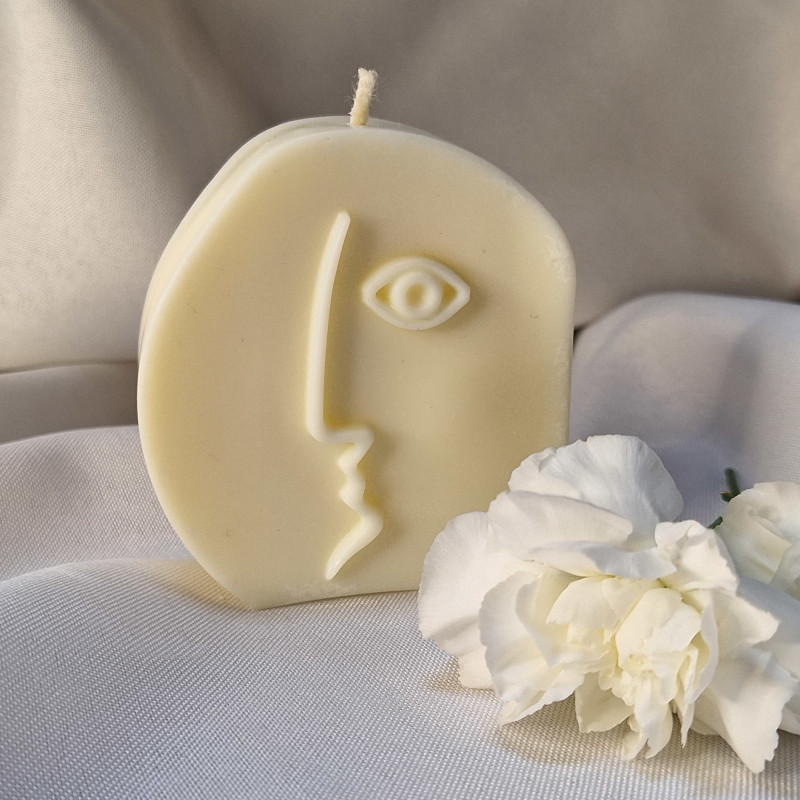 Świeca Sojowa Wolnostojąca - Face - akcandle