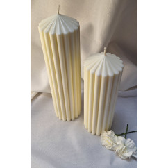 Zestaw Świec Sojowych – Pillar – akcandle