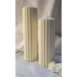 Zestaw Świec Sojowych – Pillar – akcandle