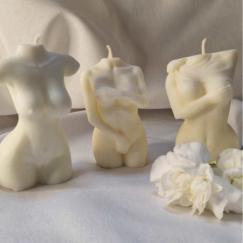Zestaw Świec Sojowych – Body Woman – akcandle