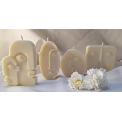 Zestaw Świec Sojowych – Face – akcandle