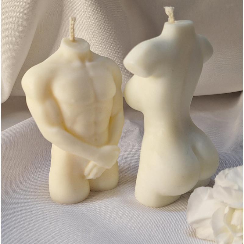 Zestaw Świec Sojowych – Woman and Man – akcandle