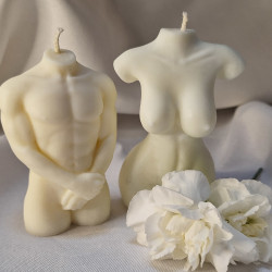 Zestaw Świec Sojowych – Woman and Man – akcandle