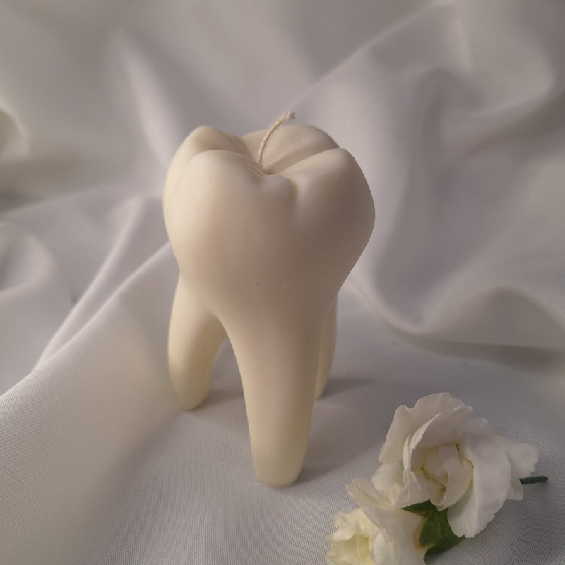 Świeca Sojowa Wolnostojąca – Ząbek – akcandle