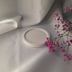 Galanteria gipsowa – Podstawka Gipsowa Owal – akcandle