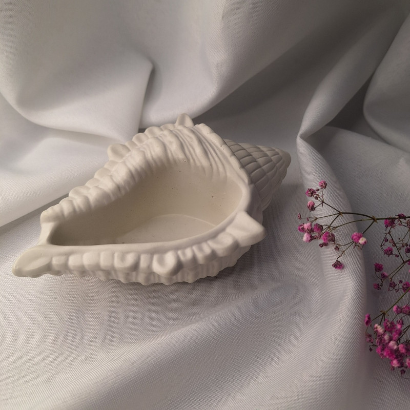 Galanteria gipsowa – Muszla L – akcandle