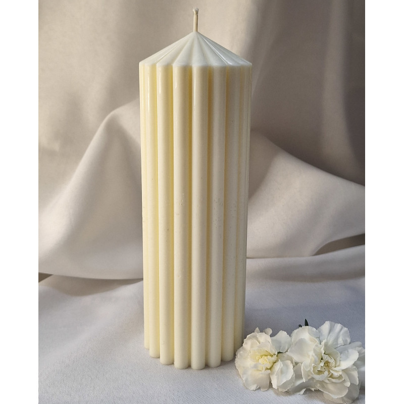 Świeca Sojowa Wolnostojąca - Pillar - akcandle